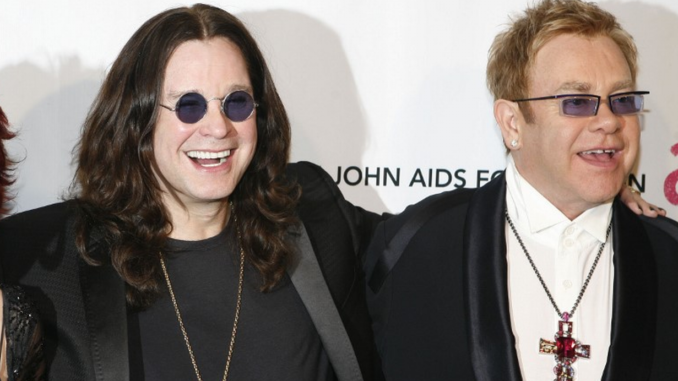 Ozzy Osbourne-Elton John